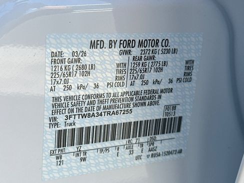 New 2026 Ford Maverick XL FWD image 26
