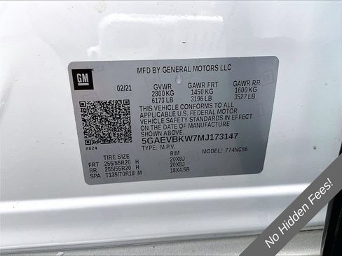 Used 2021 Buick Enclave Premium w/ Sun and Sites Package AWD/4WD image 29