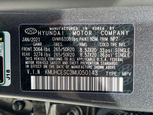 Used 2021 Genesis GV80 3.5T AWD/4WD image 34