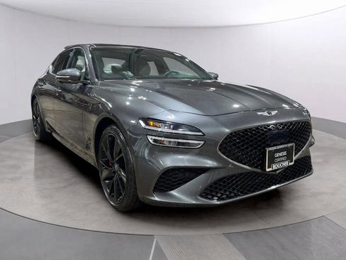 Certified 2022 Genesis G70 3.3T w/ Sport Prestige Package image 1