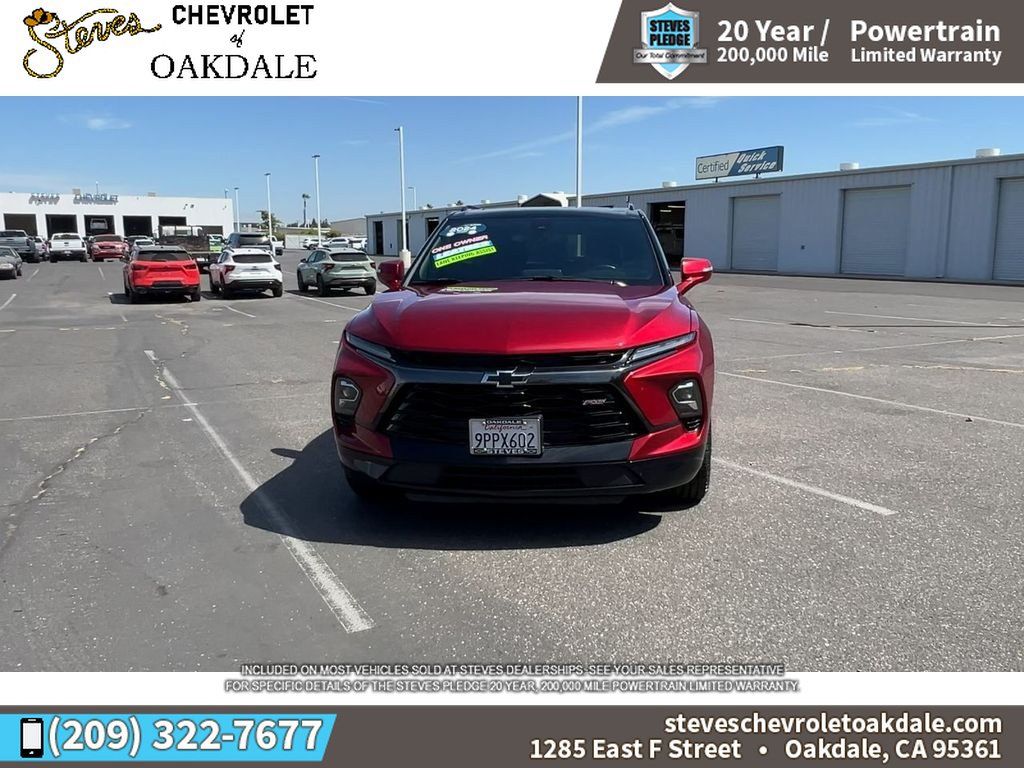 Certified 2024 Chevrolet Blazer RS w/ Driver Confidence II Package FWD image 4
