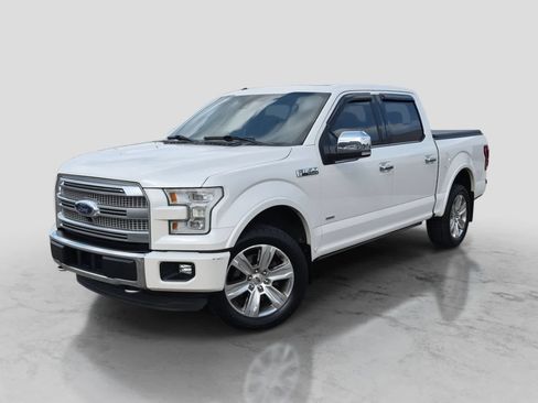 Used 2015 Ford F150 Platinum w/ Equipment Group 701A Luxury AWD/4WD image 1