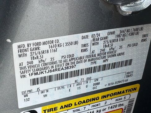 Used 2024 Ford Expedition Max XLT AWD/4WD image 30