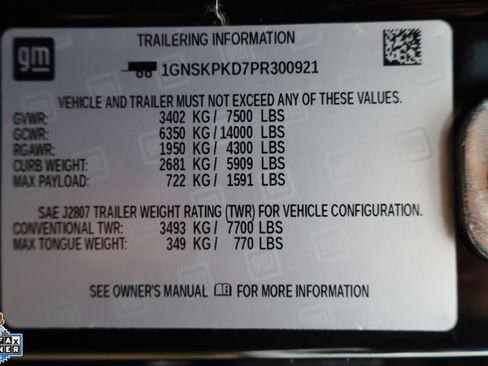 Used 2023 Chevrolet Tahoe Z71 AWD/4WD image 33
