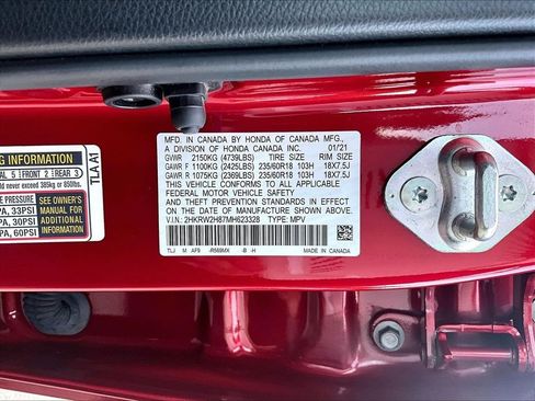 Used 2021 Honda CR-V EX-L image 9