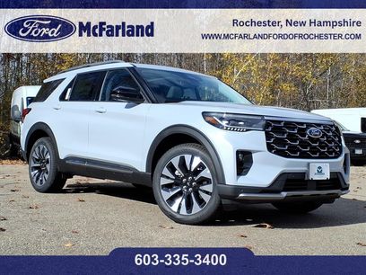 New 2026 Ford Explorer Platinum w/ LUX Leather Package