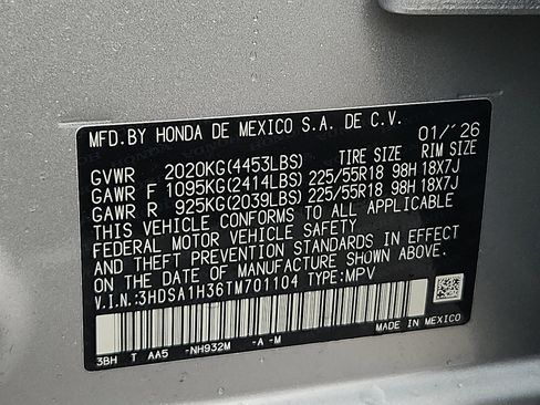 New 2026 Acura ADX FWD image 18