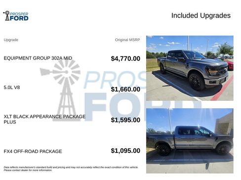 Used 2024 Ford F150 XLT w/ Equipment Group 302A MID AWD/4WD image 3