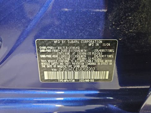 Certified 2025 Subaru Crosstrek 2.5i Premium AWD/4WD image 31