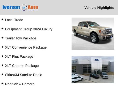 Used 2013 Ford F150 XLT w/ Luxury Equipment Group AWD/4WD image 2