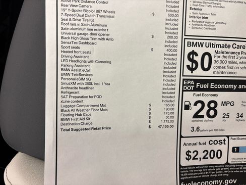 New 2026 BMW X1 xDrive28i w/ Convenience Package image 36