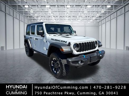 Used 2025 Jeep Wrangler Unlimited Rubicon 4xe w/ Safety Group AWD/4WD image 1