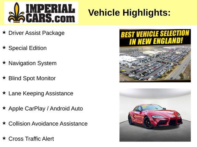 Used 2026 Toyota Supra w/ Driver Assist Package RWD image 8