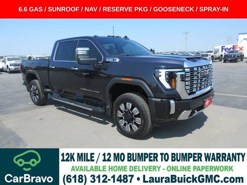Certified 2025 GMC Sierra 2500 Denali w/ Denali Reserve Package AWD/4WD image 1