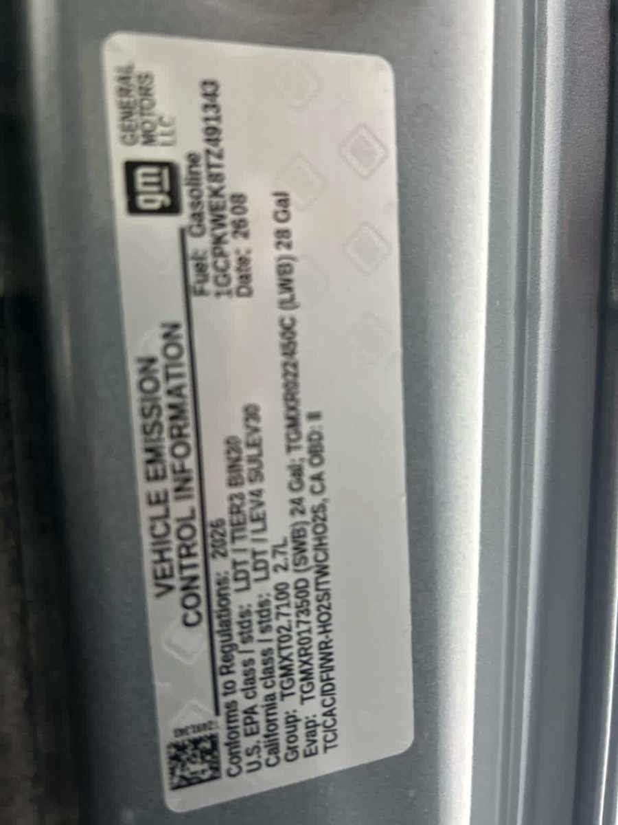New 2026 Chevrolet Silverado 1500 RST w/ RST Select Package AWD/4WD image 11