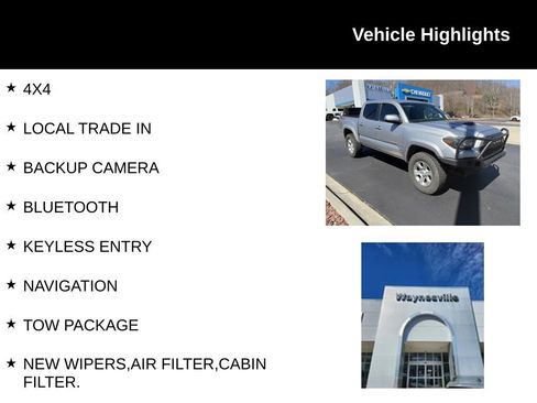 Used 2016 Toyota Tacoma TRD Sport w/ Towing Package image 2