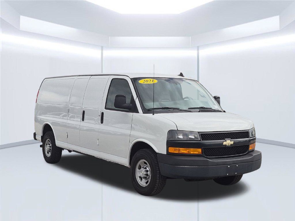 Used 2021 Chevrolet Express 2500 Extended w/ Driver Convenience Package RWD image 8