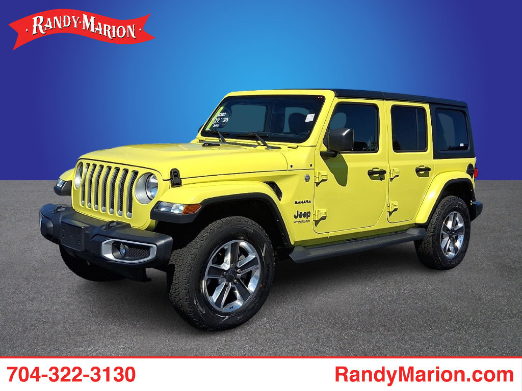 Used 2022 Jeep Wrangler Unlimited Sahara w/ Cold Weather Group AWD/4WD image 1