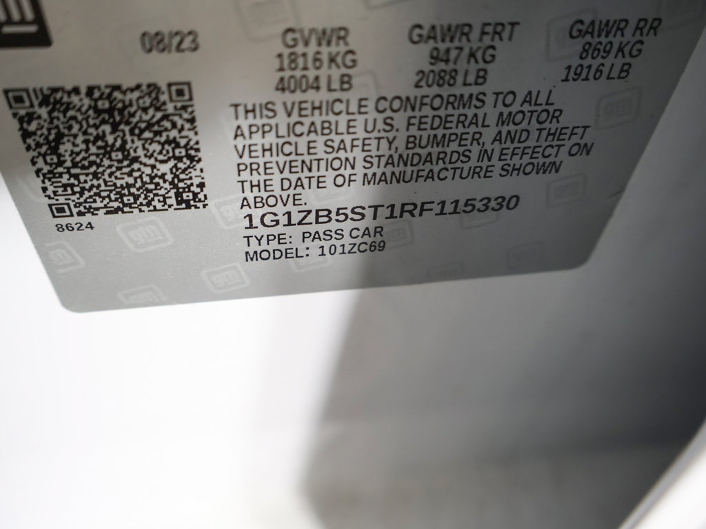 Used 2024 Chevrolet Malibu LS w/ LPO, Floor Liner Package FWD image 43
