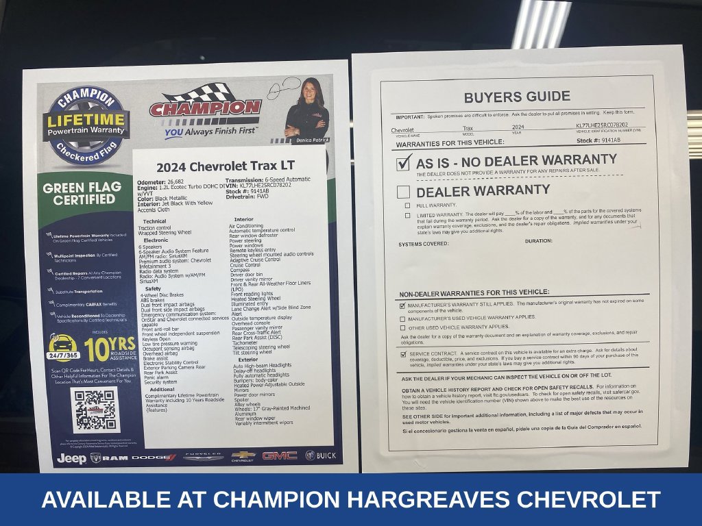 Certified 2024 Chevrolet Trax LT w/ Driver Confidence Package FWD image 43