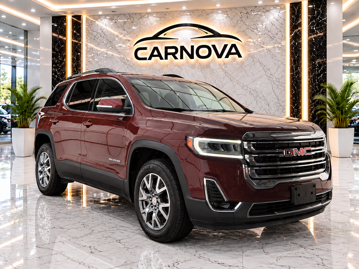 Used 2020 GMC Acadia SLT FWD image 1