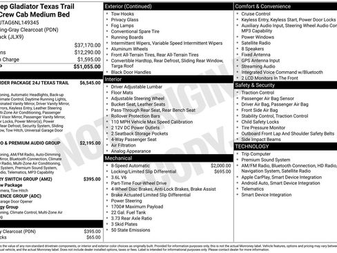 Used 2022 Jeep Gladiator Sport AWD/4WD image 2
