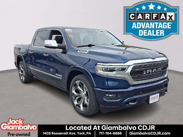 Used 2022 RAM 1500 Limited w/ Body Color Bumper Group AWD/4WD image 1
