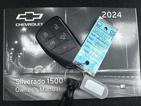 Used 2024 Chevrolet Silverado 1500 Custom w/ LPO, Dark Essentials Package AWD/4WD image 31