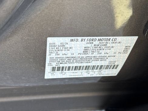 New 2026 Ford Explorer Active w/ Active Comfort Package RWD image 33
