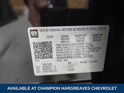 Certified 2024 Chevrolet Equinox LT FWD image 42