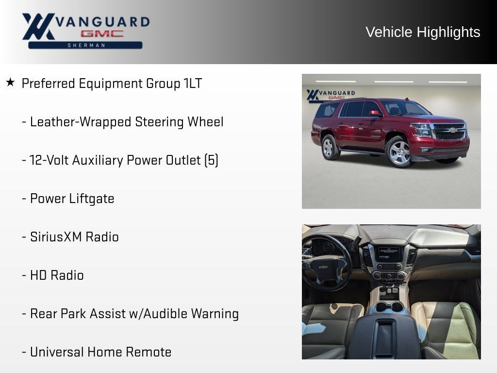 Used 2020 Chevrolet Suburban LT w/ Luxury Package AWD/4WD image 16