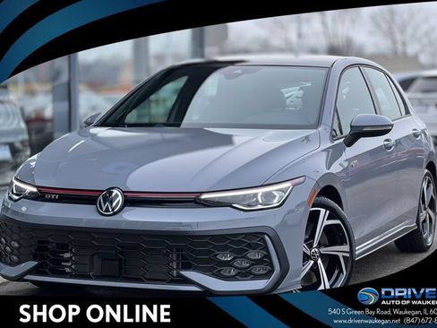 Used 2025 Volkswagen GTI SE w/ SE Leather Seating Package FWD image 1