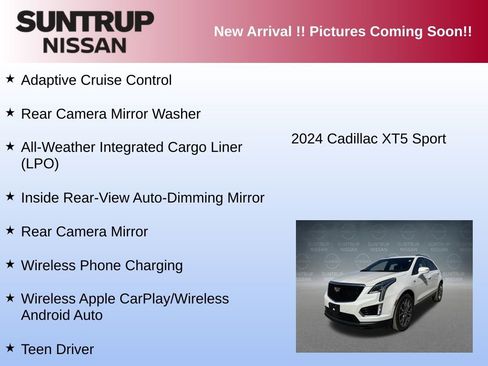 Used 2024 Cadillac XT5 Sportv w/ Technology Package image 18