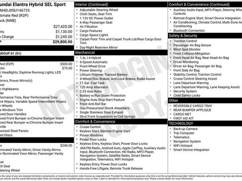 Used 2025 Hyundai Elantra SEL image 7