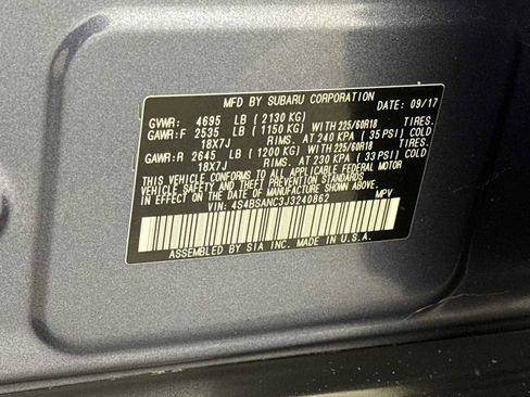 Used 2018 Subaru Outback 2.5i Limited image 11