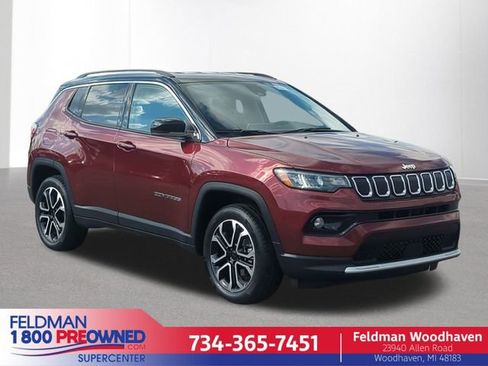 Certified 2022 Jeep Compass Limited image 1