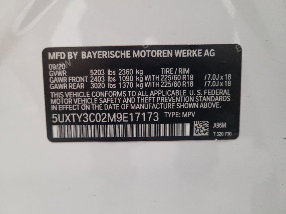 Used 2021 BMW X3 sDrive30i RWD image 33