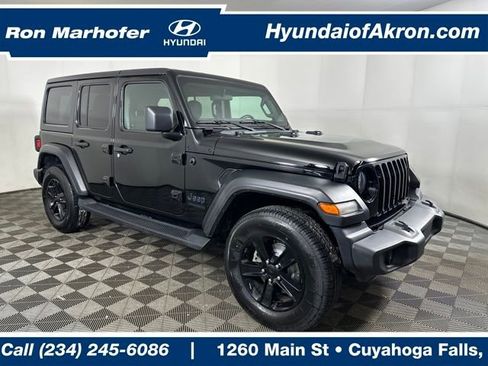 Used 2021 Jeep Wrangler Unlimited Sport image 1