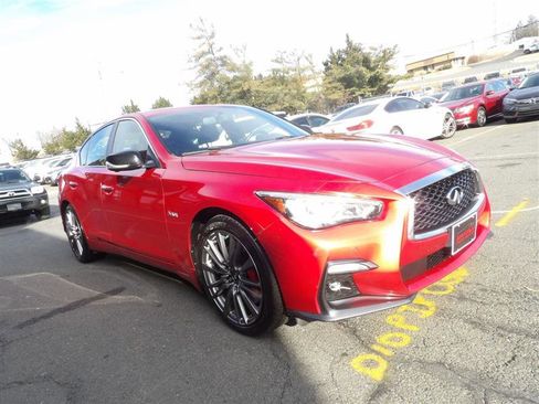 Used 2018 INFINITI Q50 Red Sport 400 w/ Cargo Package (L95) image 5