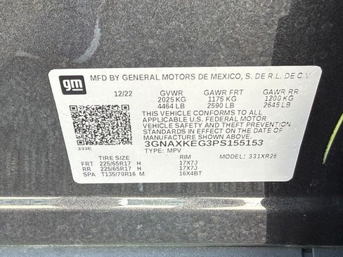 Used 2023 Chevrolet Equinox LT FWD image 23