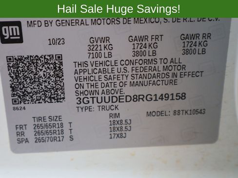 Used 2024 GMC Sierra 1500 SLT AWD/4WD image 30