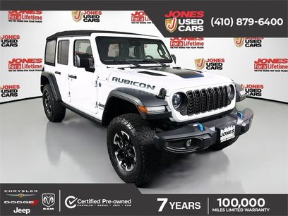 Used 2024 Jeep Wrangler Unlimited Rubicon 4xe w/ Technology Group