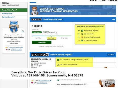 Used 2016 Subaru Impreza 2.0i Premium image 11