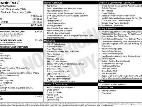 New 2026 Chevrolet Trax LT w/ Driver Confidence Package image 3