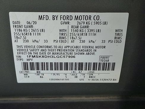 Used 2020 Ford Explorer XLT w/ Comfort Package AWD/4WD image 27