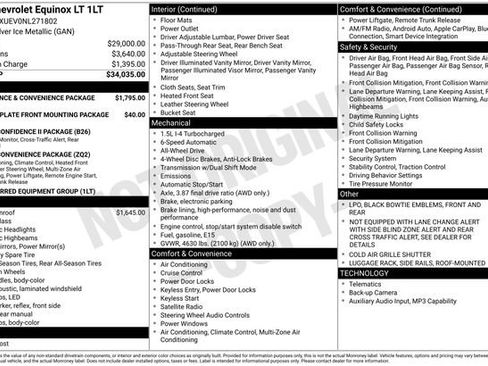 Certified 2022 Chevrolet Equinox LT image 37