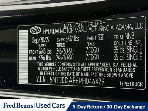 Used 2023 Hyundai Santa Cruz Limited w/ Cargo Package image 37