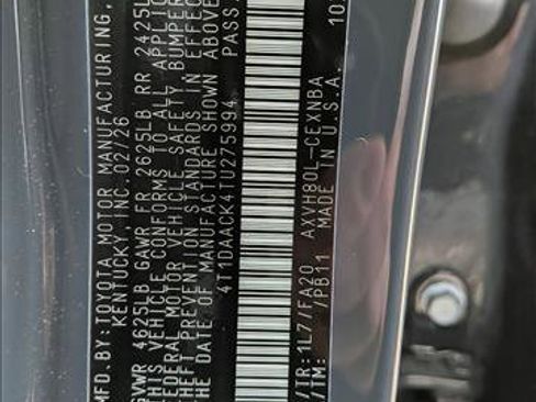 Certified 2026 Toyota Camry LE w/ Convenience Package FWD image 23
