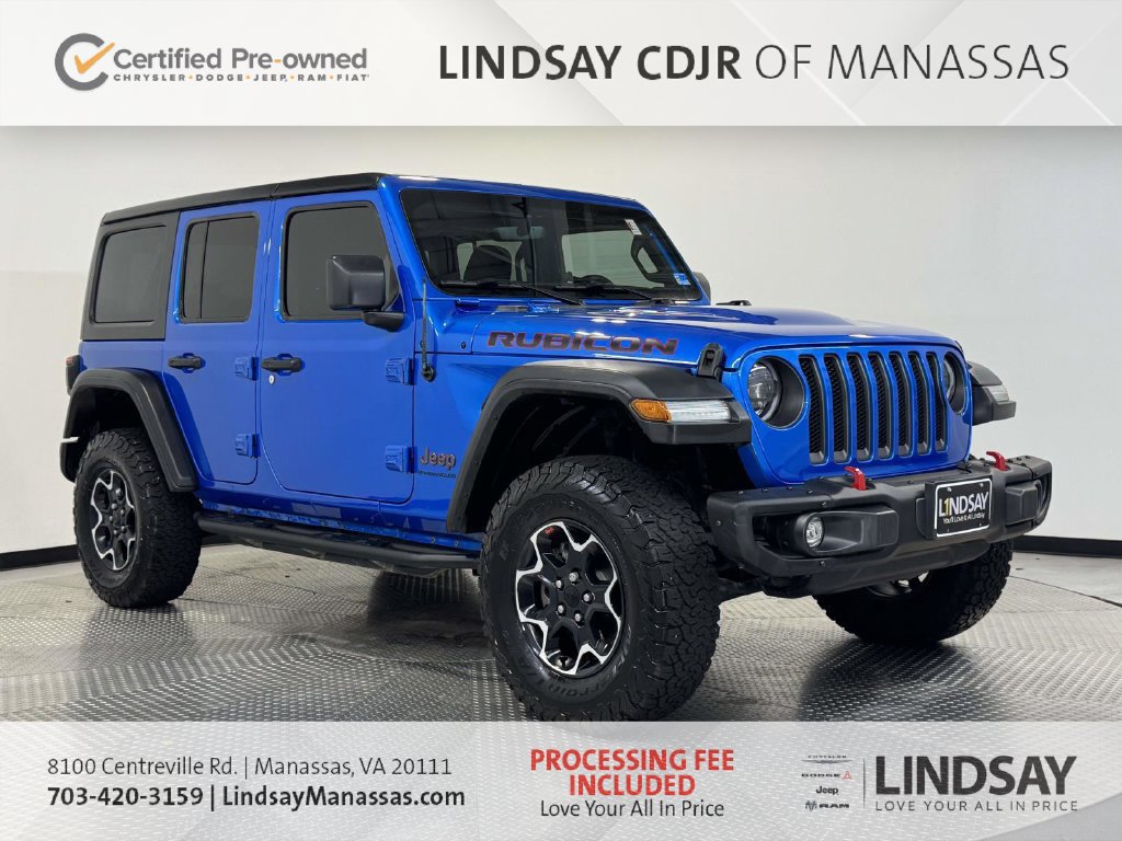 Used 2023 Jeep Wrangler Unlimited Rubicon w/ Steel Bumper Group AWD/4WD image 1