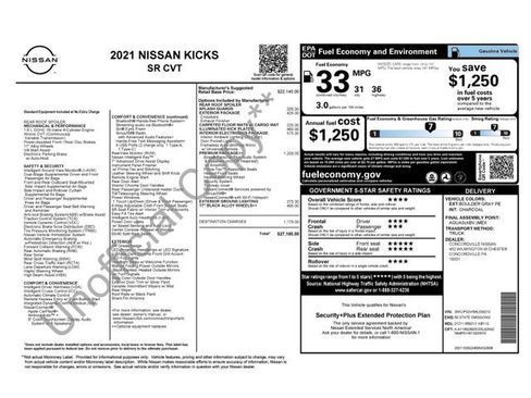 Certified 2021 Nissan Kicks SR w/ SR Premium Package image 22